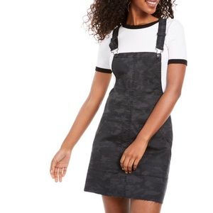 NWT Overall Camo Mini Dress